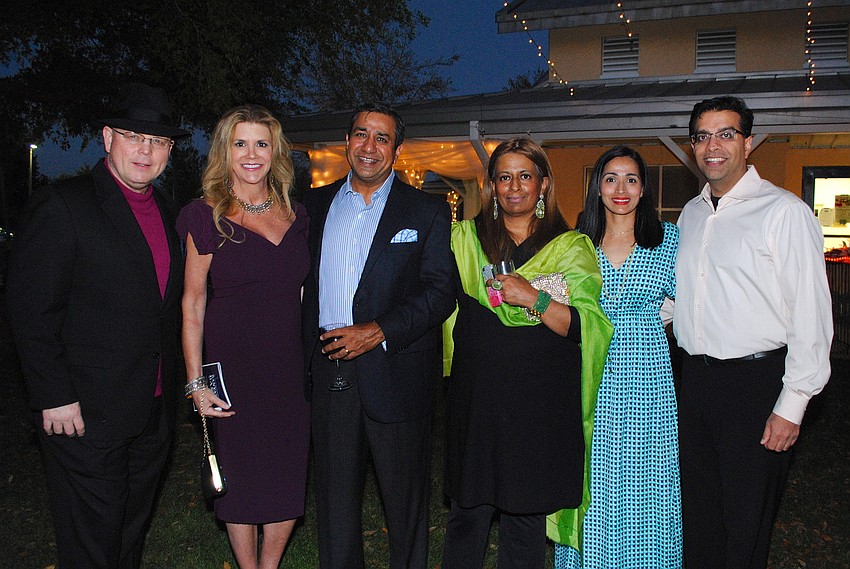 Gary and Lori Lawson, Mohit and Nisha Sabharwal and Rimi and Qrun Khazarchi