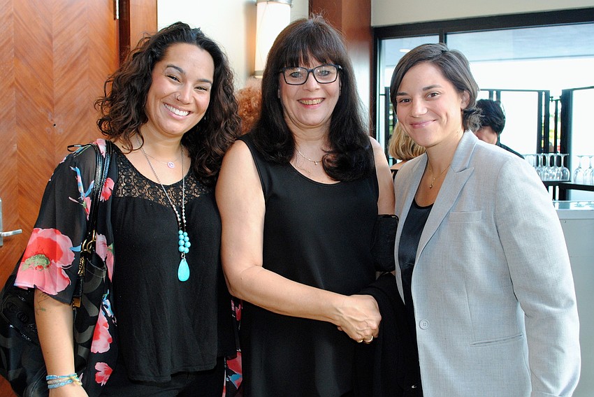 Liana Roman, Candace Botha and Marisa Roman