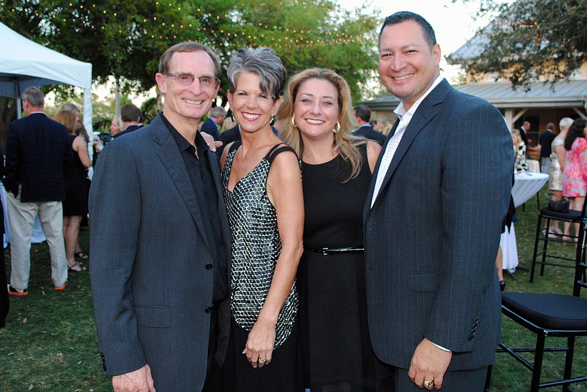 Bradd and Sally Schule with Jessica and Octavio Ortiz