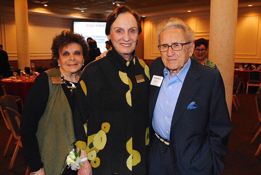 Shelia Birnbaum, Sally Yanowitz and Gerard Daniel