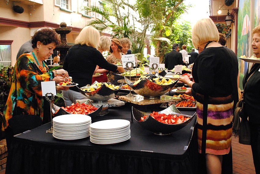 Guests enjoyed a brunch buffet at Michaelâ€™s On East Sunday, March 16, for Eight Over Eighty.