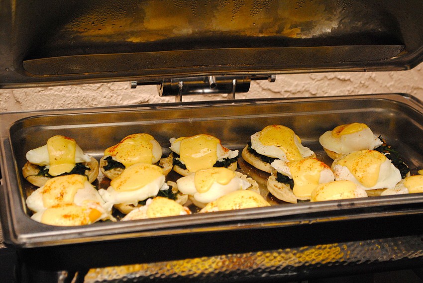 Michaelâ€™s On East prepared a delectable brunch buffet at Eight Over Eighty.