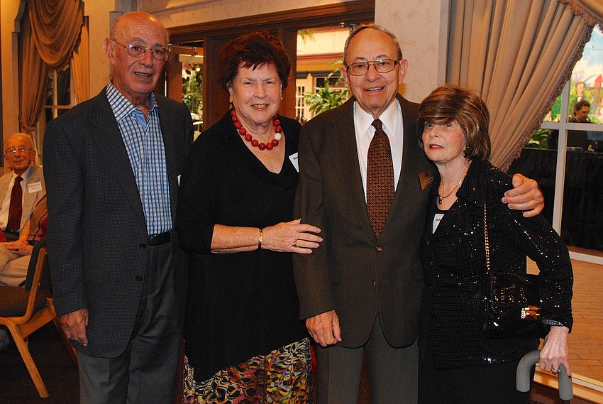 Allen and Rhoda Katz with Jerry and Judy Levinson