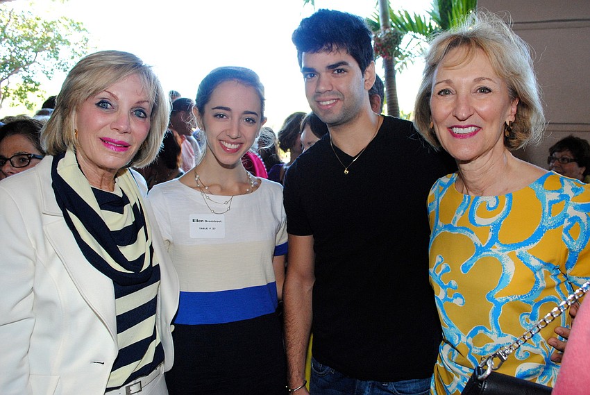 Hillary Steele, Ellen Overstreet, Edward Gonzales and Judy Cahn