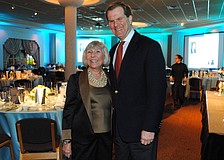 Honorees Gerri Aaron and David Harris