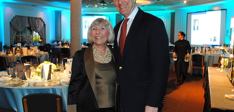 Honorees Gerri Aaron and David Harris