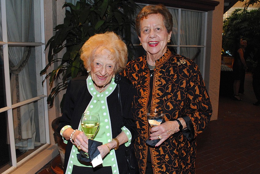 Honorary Chairwoman Bea Friedman and Shirley Fein