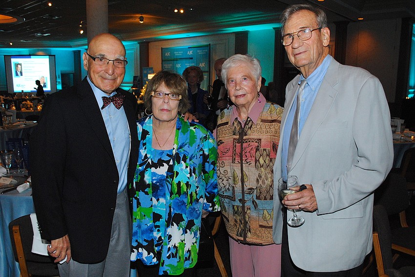 Arnold and Deanne Kaplan with Ruth and Jay Beck