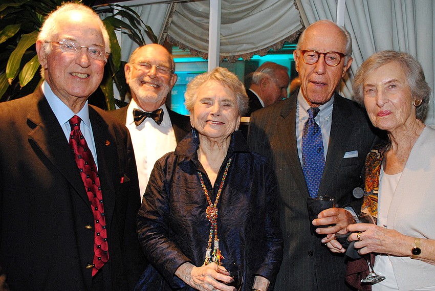 Will Lorry, Andy Maass, Marilyn Harwell, Rob Gaines and Marge Tick