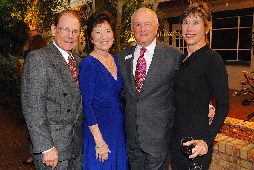 Donald and Marie Monsky with Michael and Ruth Harshman