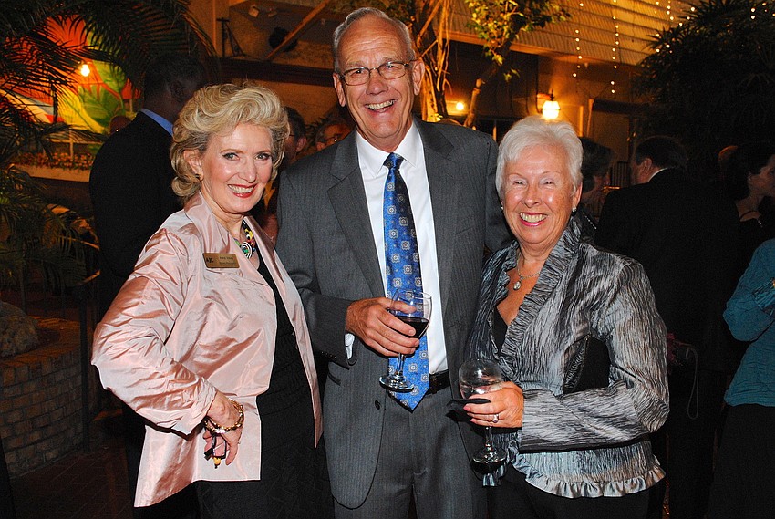 Anne Virag with Ralph and Liz Priestman