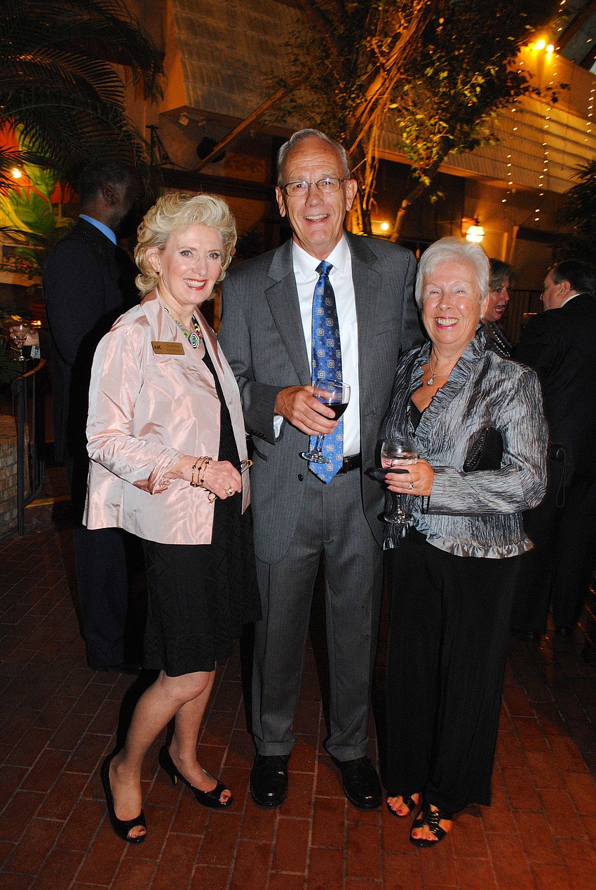 Anne Virag with Ralph and Liz Priestman