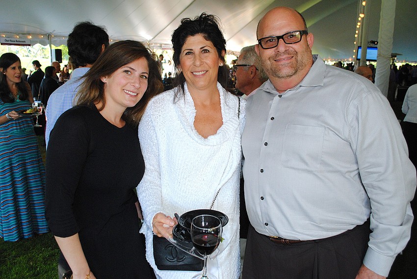 Rian Jones with Shelley and Frank Levin