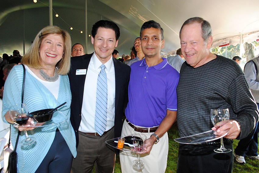 Susan Newmark, Casey Colburn, Alok Sharma and Kenny Newmark