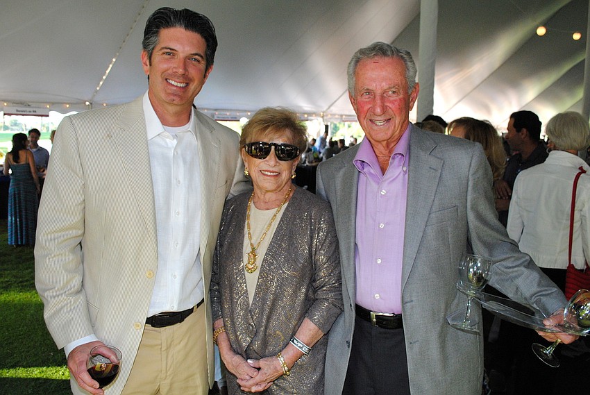Matt Otto with Terry and Bob Blumberg