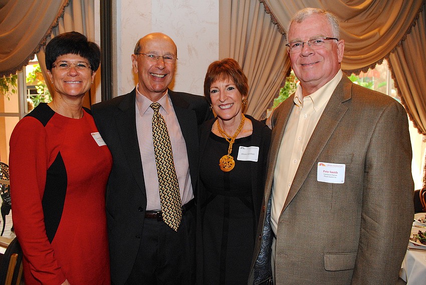 Carla Smith, Jan Sirota, Alison Gardner and Pete Smith