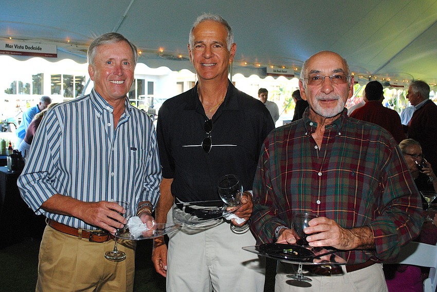 Adrian Teel, Dennis Reens and Marvin Kadese