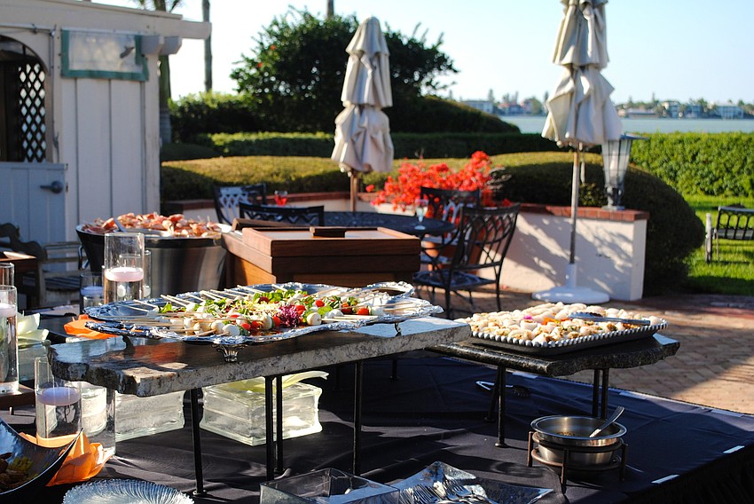 Michaelâ€™s On East catered a dinner on the patio of a private home for YMCA Foundation of Sarasotaâ€™s â€˜Going for the Goldâ€™ Patron Party.