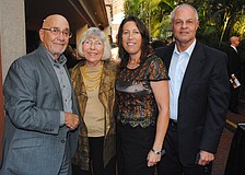 Marvin Albert and Gerri Aaron with Alison and Howie Madsen
