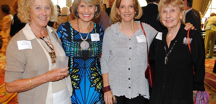 Anita Andrade, Elizabeth Barrett, Elizabeth Burton and Bettina Randall