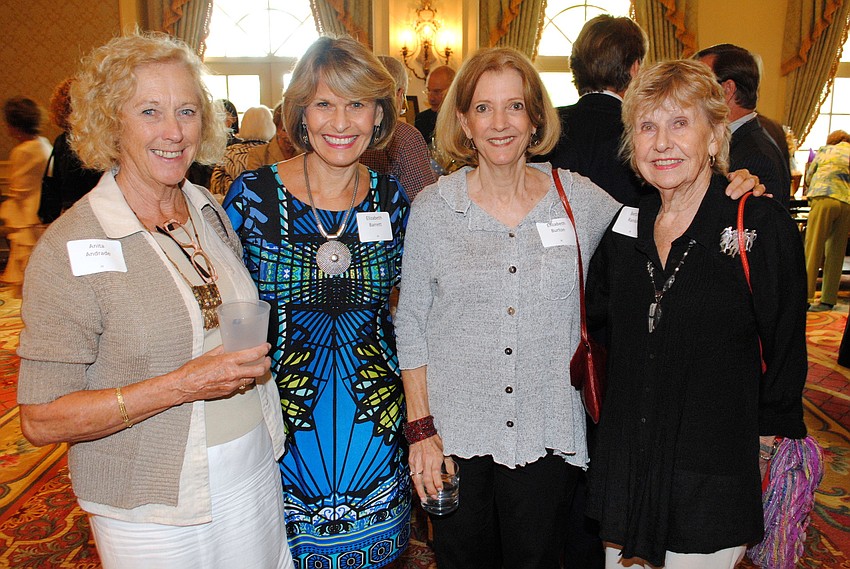 Anita Andrade, Elizabeth Barrett, Elizabeth Burton and Bettina Randall