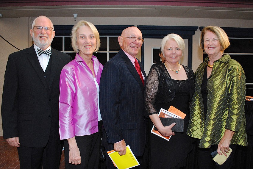 Steve Blackledge, Carol and Richard Elliot, Lynn Blackledge and Nola Hietbrink