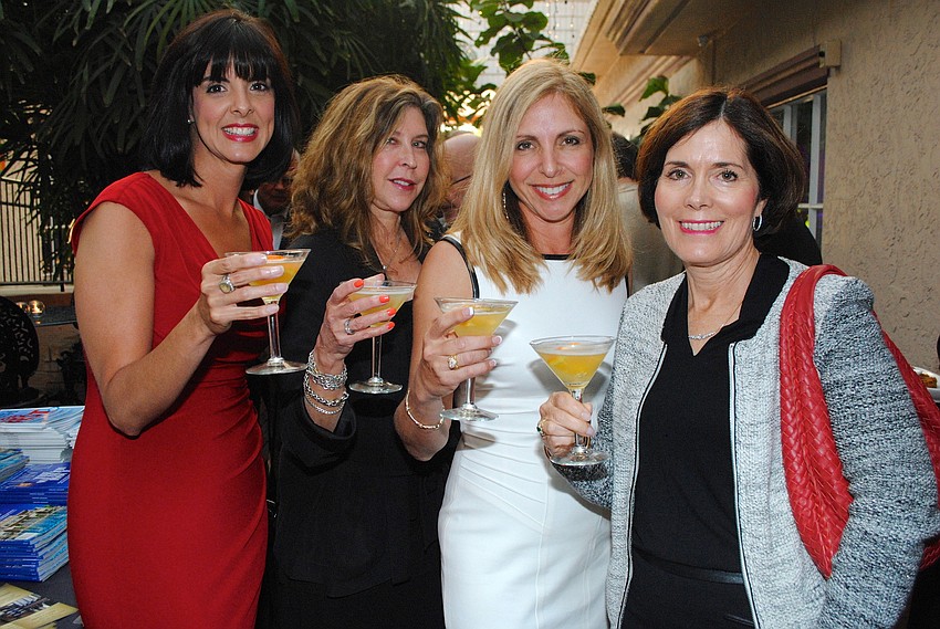 Angela Edwards, Laura Cohn, Bonnie Silverman and Marianne Cohen