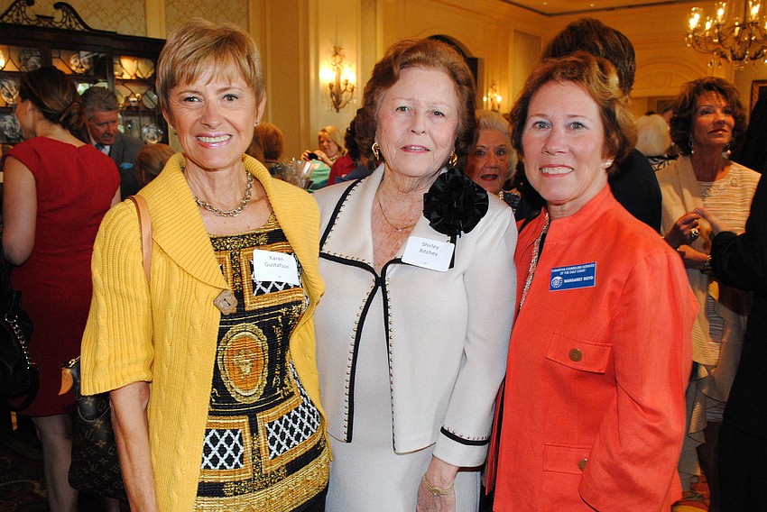 Karin Gustafson, Shirley Ritchey and Margaret Boyd