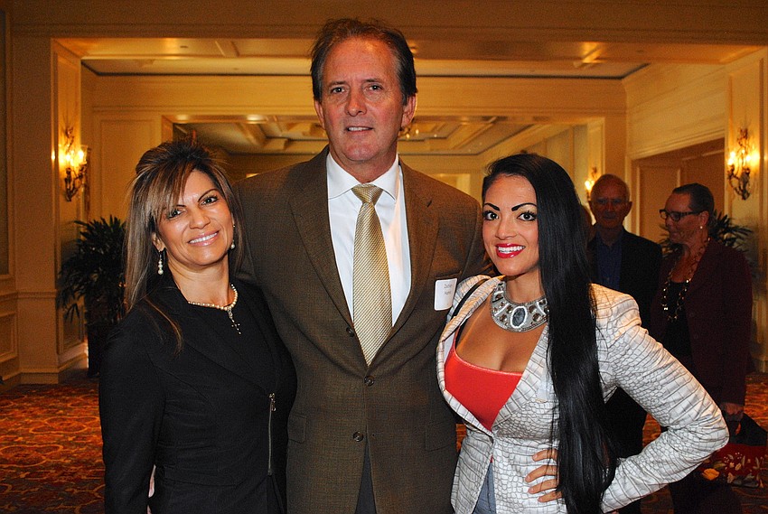 Greta and Zach Hamric with Vanessa Silvana