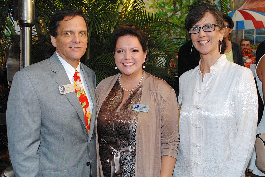 Rick Hughes, Veronica Miller and Peg Hughes