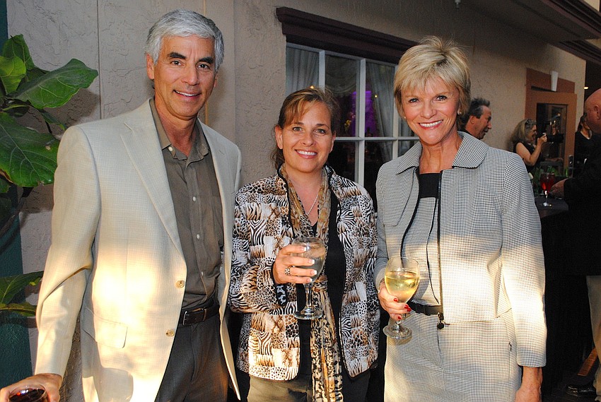 Michael and Charlotte Jones with Nikki Kobritz