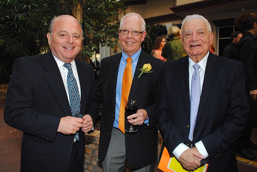 Charles Messina, Co-Chair Richard Williams and Dr. Sam Alshabkhoun