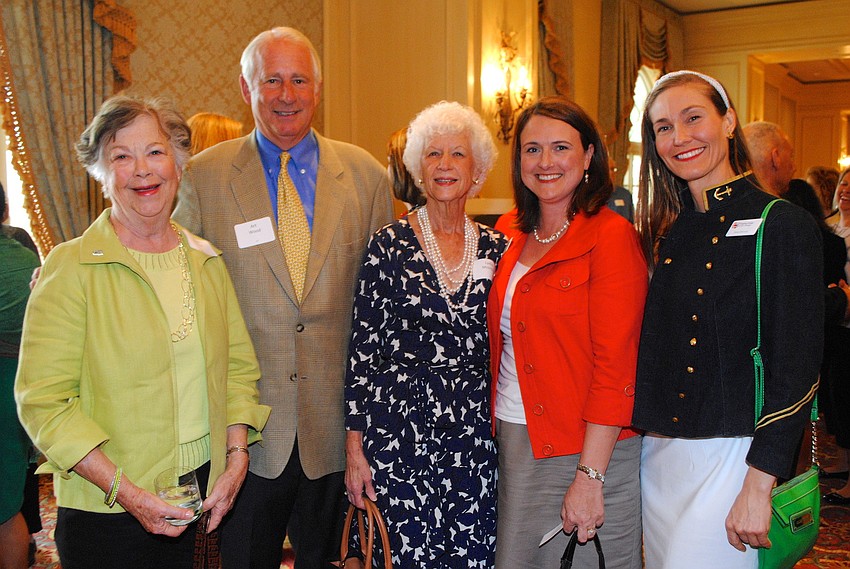 Isabel Norton, Art Wood, Lydia McIntire, Stacey Corely and Jenna DeLorey
