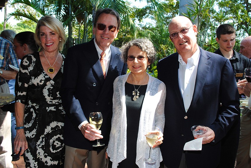 Marta Riordan and Jim Boyle with Marge and Leon Ellin