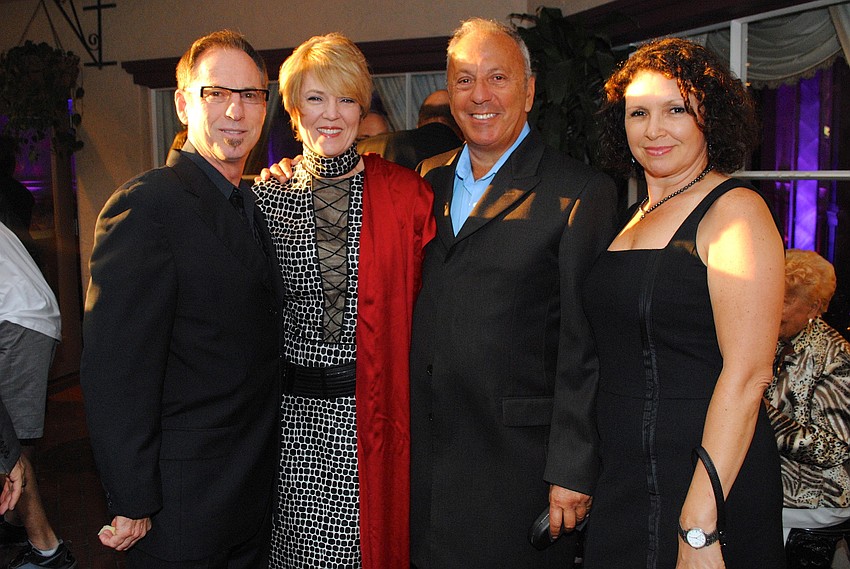 Richard and Leisa Weintraub with Dr. Leon and Madelyn Alexander