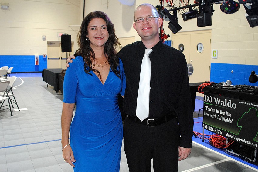 Christina Crane and DJ Waldo, Justin Dockery