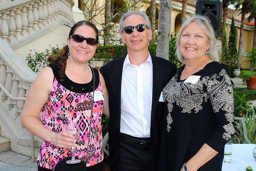Cindy Dyar with Scott and Dorothy Blum