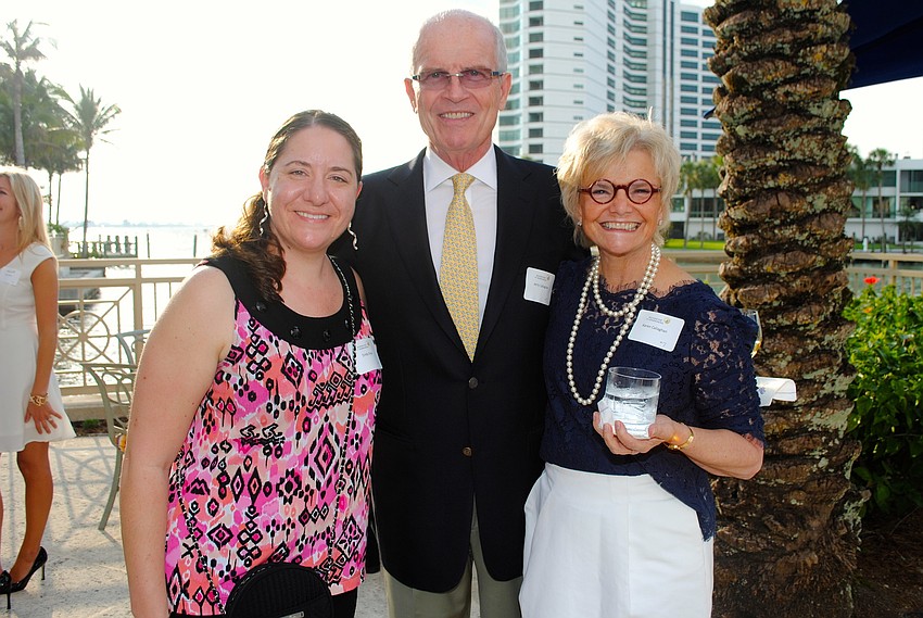 Cindy Dyar with Jerry and Karen Callaghan