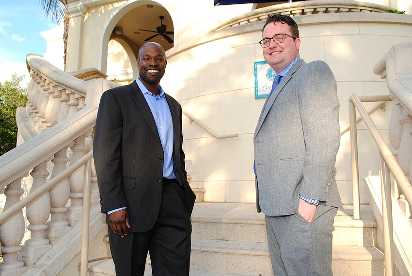 Symposium speakers Dr. Kafui Dzirasa and Dr. Philip Corlett