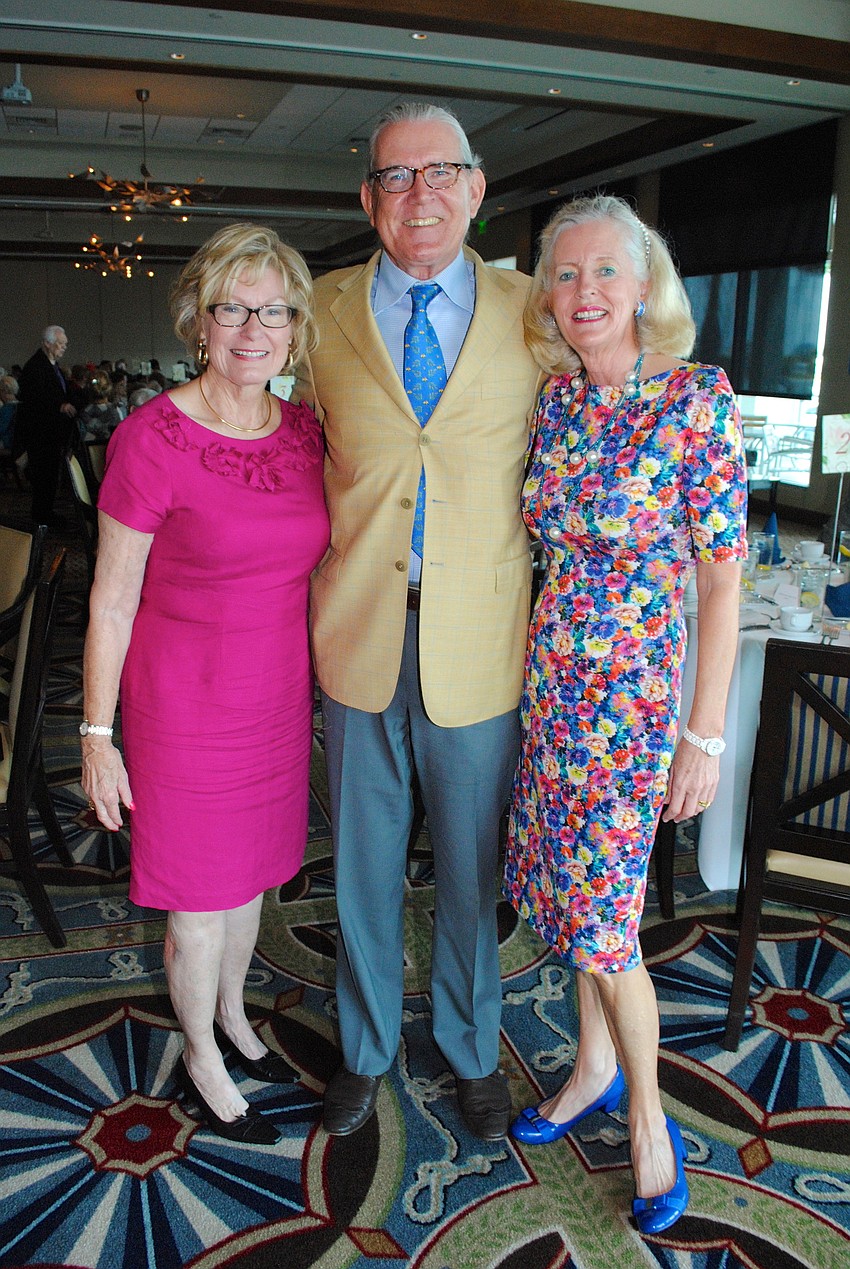 Janet Huelster with Bill and Annette Lloyd