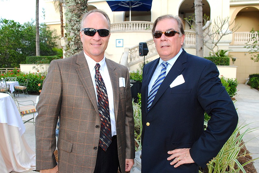 Brian Lacina and symposium speaker Dr. Philip Harvey