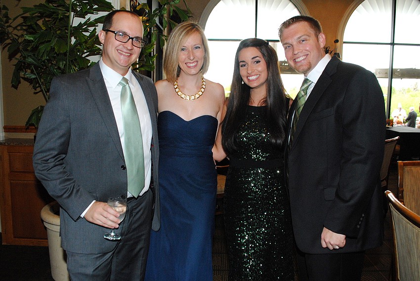 Alex and Annie Breitiner with Janel and Garrett Shinn