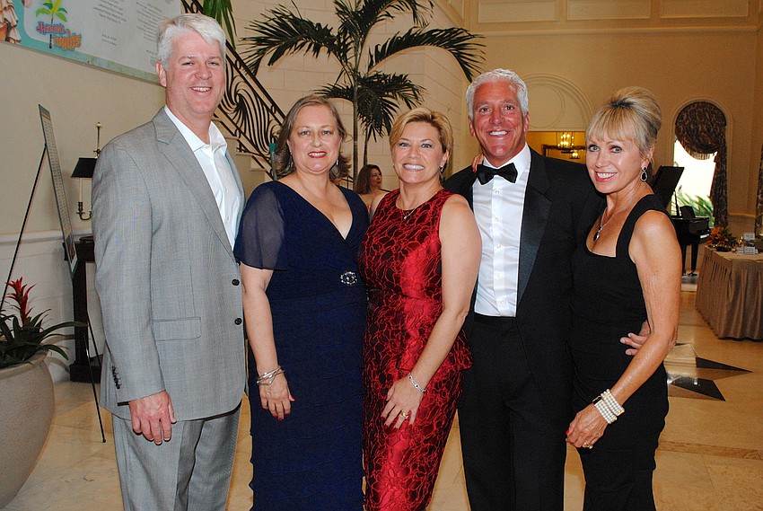 Co-Chairs Brian Kennelly, Julie Smith, Angela Massaro-Fain, Ron Masseo and Diane Brune
