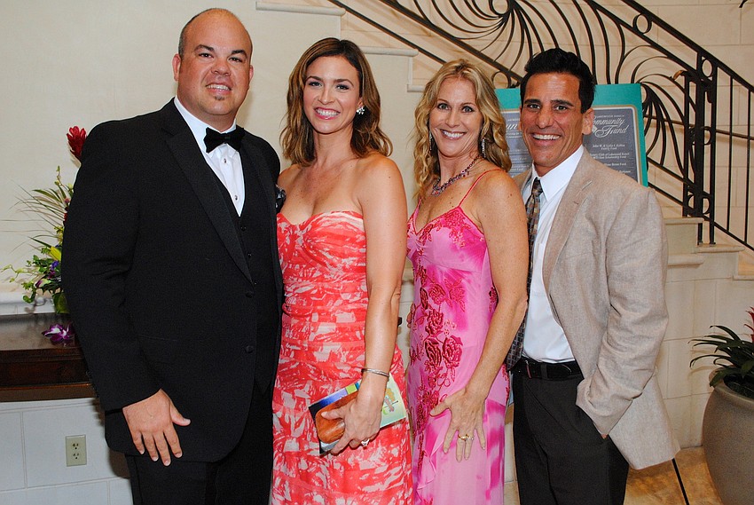 Curt and Katie Ramage with Karen and Dr. William Soscia