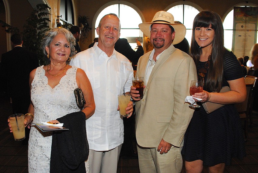 Diana and Bill Stewart with Todd and Elise Hubbard