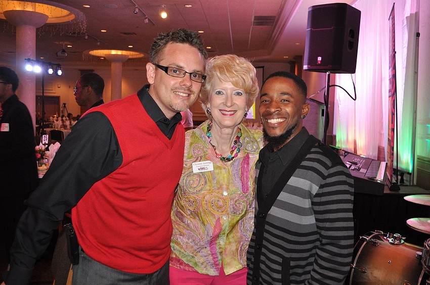 Jay Dodge, Christine Jennings and Henry Washington
