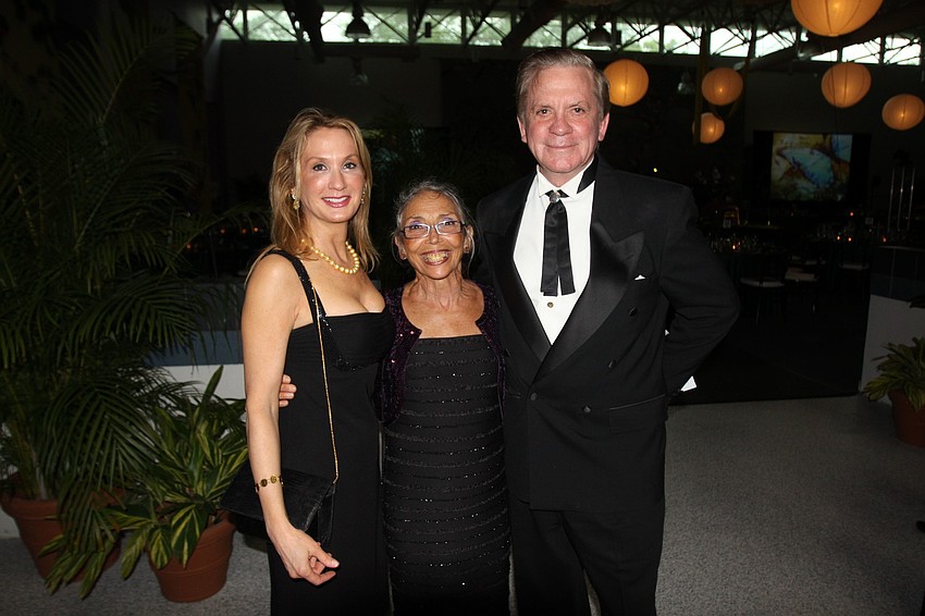 Michele Gallagher, Yvonne Schatzman and Dr. Joseph Gallagher