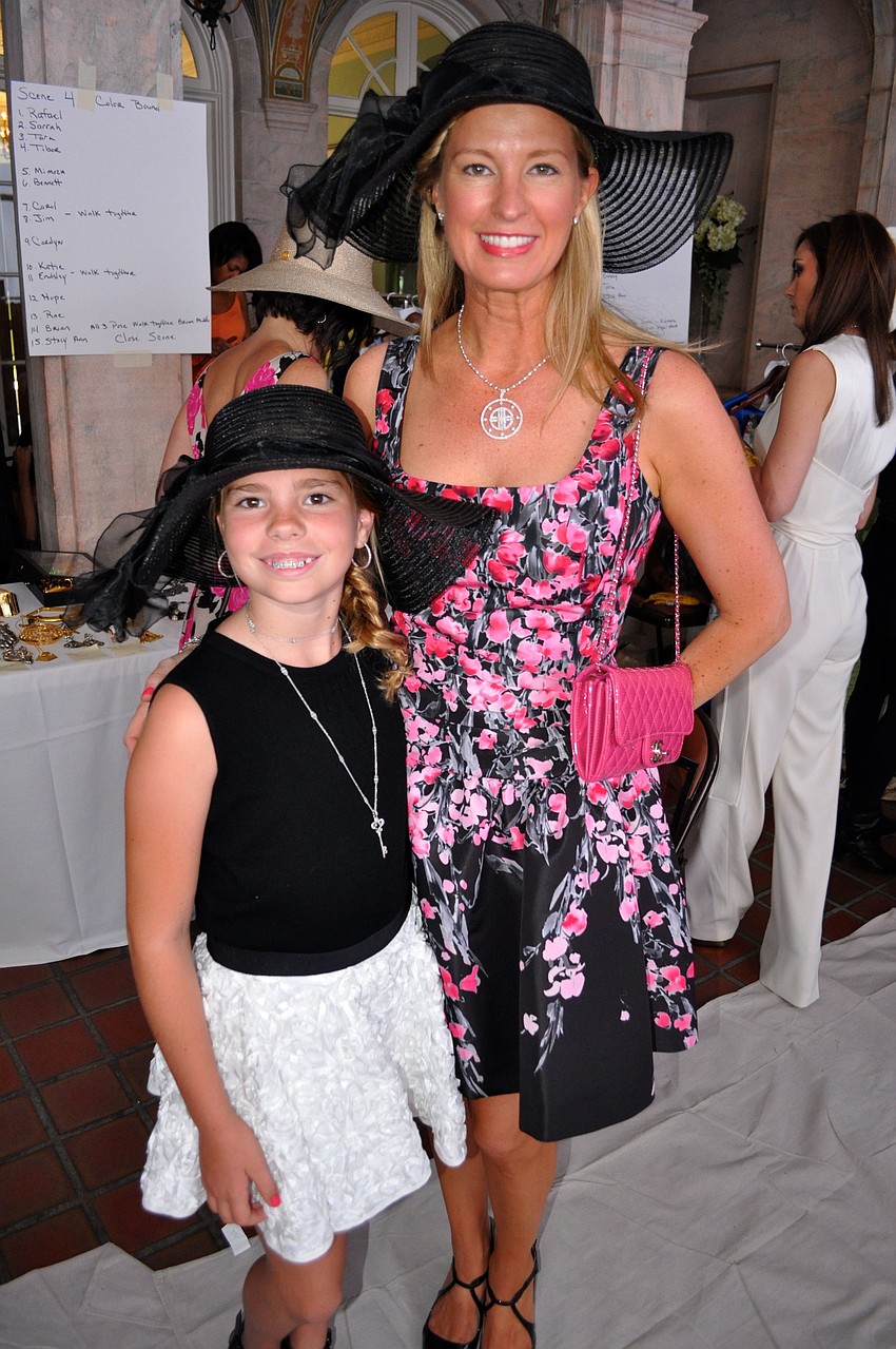 Ava, 9, and Brenda Michel