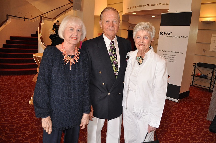 Carol Phillips with Don and Jo Ann Burhart