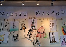 Fashion sketches by Marisu Miranda